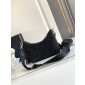 Borsa Prada Re-Edition 2005 in raso con cristalli