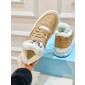 Prada Suede and shirling sneaker,  Size 35-41