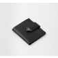 Prada Small Saffiano and smooth leather wallet