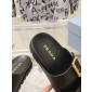Prada  Leather strap slides,  Size 35-45