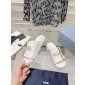 Prada  Leather strap slides,  Size 35-45