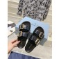 Prada  Leather strap slides,  Size 35-45