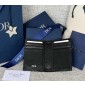 Dior Vertical Bifold Card Holder 