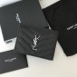YSL Folded wallet -black/silver