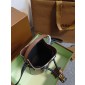 Burberry Mini TB Bucket Bag -Dark Birch Brown