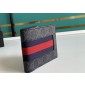 Gucci  Portafoglio in tessuto GG Supreme con dettaglio Web 