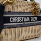  Medium Lady Dior Bag in Wicker  