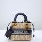  Medium Lady Dior Bag in Wicker  