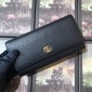 Gucci Portafoglio Continental GG Marmont in pelle  