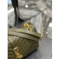 YSL Envelope Borsa Media In Grained Pelle  