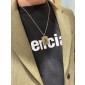 Gucci Tag Necklace