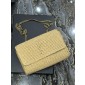 YSL Yves Saint Laurent Kate Medium Grass Woven Bag 