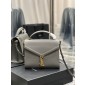 YSL Cassandra Top Handle Medium Bag in Grained leather  
