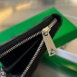  Bottega Veneta Intrecciato Zip Around Wallet