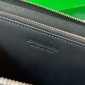  Bottega Veneta Intrecciato Zip Around Wallet