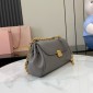 Miu Miu Leather shoulder bag-Grey