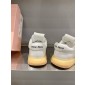 Miu Miu Bleached Leather Sneaker, Size 35-41