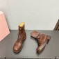Miu Miu Angklet leather Boot  Size 35-41