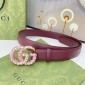 Gucci 30mm thin Leather belt 