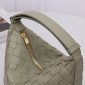 Bottega Veneta Wallace Shoulder Bag-Travertine