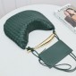 Bottega Veneta Large Sardine Bag-Emerald green