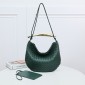 Bottega Veneta Large Sardine Bag-Emerald green