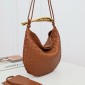 Bottega Veneta Large Sardine Bag-Cognac