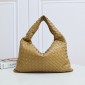 Bottega Veneta Small Hop Shoulder Bag -dark praline