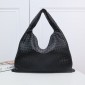 Bottega Veneta Large Hop Shoulder Bag -Black