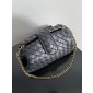 Bottega Veneta Lauren 1980 Chain Bag- Deep blue