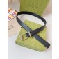 Gucci 30mm Leather belt