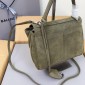 Balenciaga Rodeo Mini Handbag in Suede and calfskin  