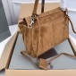 Balenciaga Rodeo Mini Handbag in Suede and calfskin  