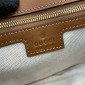 Gucci blondie Small Top Handle Bag-Brown leather 