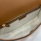 Gucci blondie Small Top Handle Bag-Brown leather 
