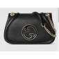 Gucci Blondie Small Shoulder Bag- Black