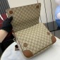 Gucci GG Emblem Medium Crossbody Bag 