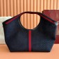 Borsa shopping Gucci Giglio misura grande