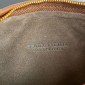 Intrecciato Small Veneta Shoulder Bag-Amber
