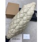 Saint Laurent Icare Medium Hobo in Quilted Nappa-Beige