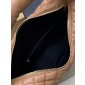 Saint Laurent Icare Medium Hobo in Quilted Nappa-Nude Pink