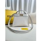 Fendi Peekaboo Iseeu Small Bag -White