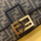 Fendi Baguette FF Canvas Bag