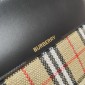 Burberry Check and leather Bag 