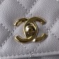 Chanel Small Coco Handle Bag-Lilac