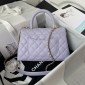 Chanel Small Coco Handle Bag-Lilac