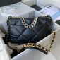 Chanel Pelle Borsa 19 Grande -Black