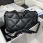 Chanel Pelle Borsa 19 Grande -Black