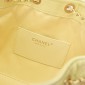 Chanel 25 Small handbag -Light Yellow Caviar leather 