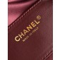 Chanel 25 Small handbag -Burgundy Caviar leather 